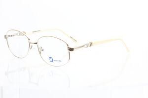 Modern Maria Gold/Pearl 53-17-135mm Eyeglasses FRAMES ONLY - NEW CONDITION